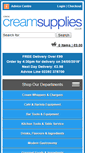 Mobile Screenshot of creamsupplies.co.uk